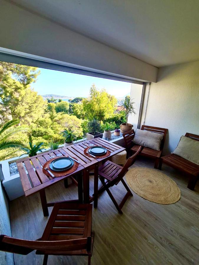 Charme & Calme-Tamaris- Studio Vue Mer - Piscine - Le Petit Olivier Sur Mer Ла-Сейн-сюр-Мер Экстерьер фото